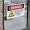 Signmission Liquid Nitrogen Do Not Touch Extremely Cold Danger Sign, Vinyl Decal, 10in W x 7in L, 2PK OS-2PACK-DS-D-710-L-1422 - alternate 3